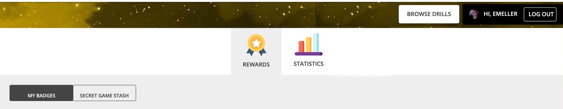 rewards tab